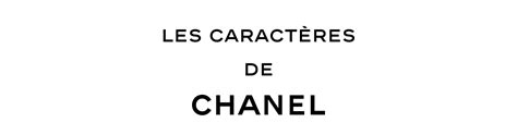 les caractères de chanel.